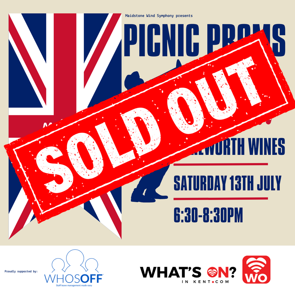 Maidstone Wind Symphony Picnic Proms Outdoor Concert at Mereworth Wines Vineyard on Saturday 13th July